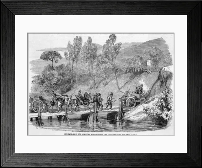Framed Print : Battle of Volturno 2 Framed Print : Battle of Volturno 2
