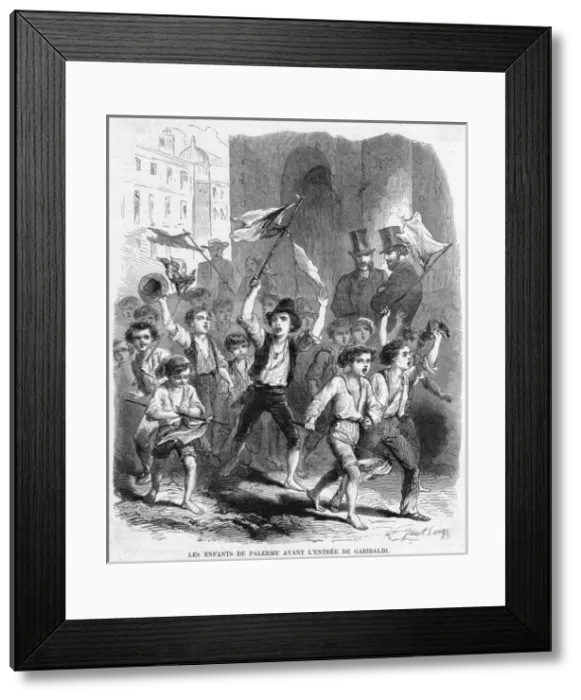Framed Print : Sicilian Children Framed Print : Sicilian Children