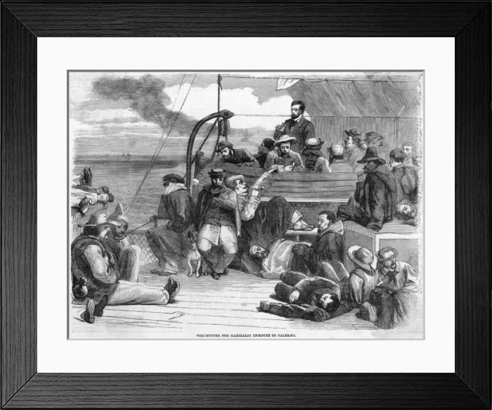 Framed Print : English Volunteers Framed Print : English Volunteers