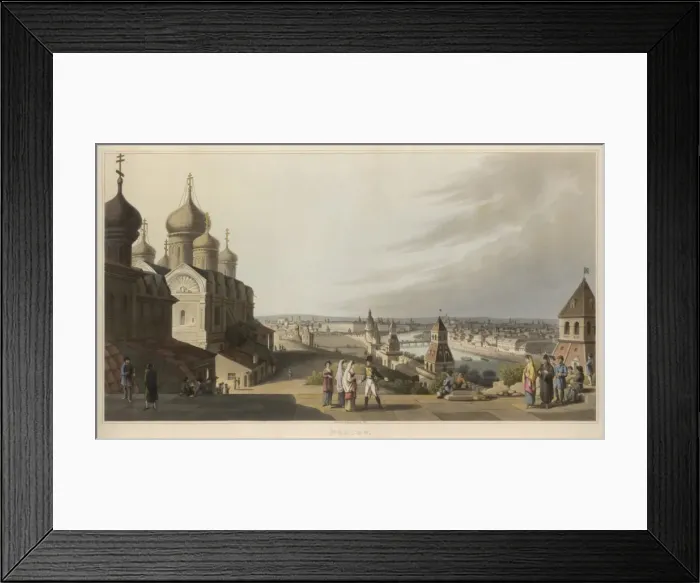 Framed Print : Moscow from Kremlin Framed Print : Moscow from Kremlin