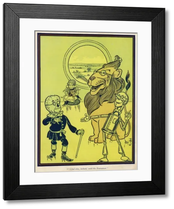 Framed Print : Wizard of Oz / Characters Framed Print : Wizard of Oz / Characters