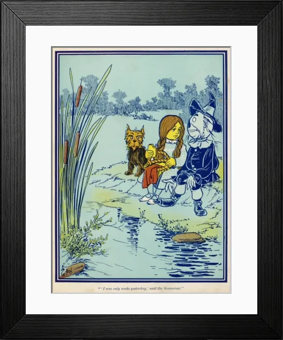 Framed Print : Wizard of Oz. Scarecrow Framed Print : Wizard of Oz. Scarecrow