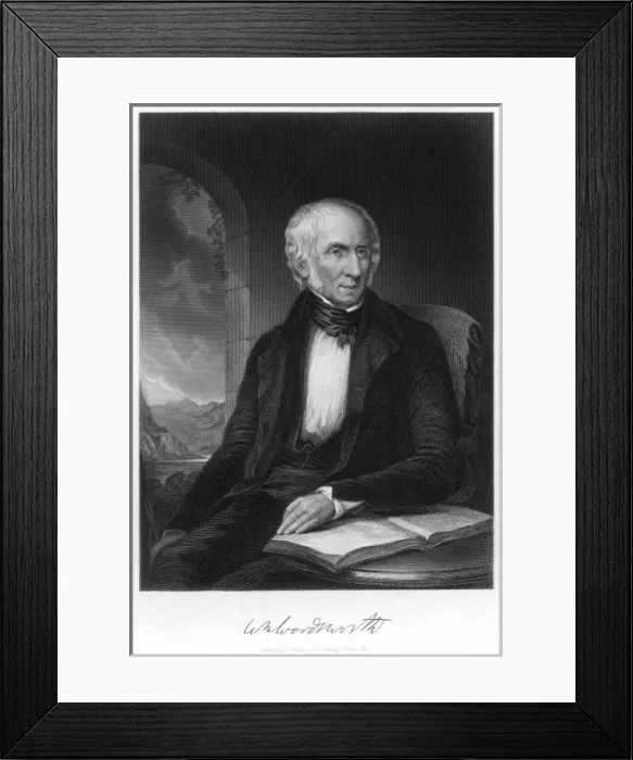 Framed Print : William Wordsworth Framed Print : William Wordsworth