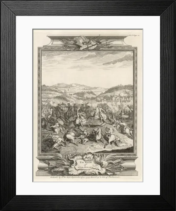Framed Print : Battle of Straffard Framed Print : Battle of Straffard