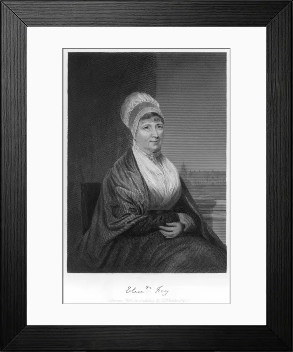 Framed Print : Elizabeth Fry Framed Print : Elizabeth Fry