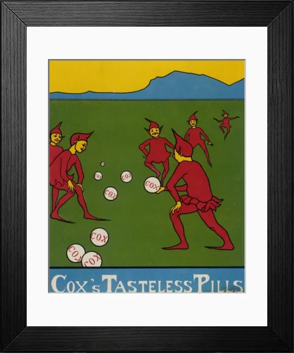Framed Print : Coxs Tasteless Pills Framed Print : Coxs Tasteless Pills