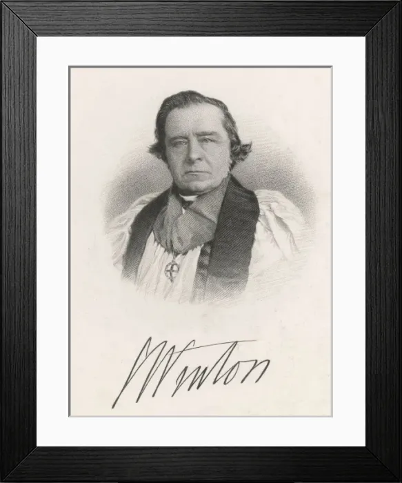 Framed Print : Samuel Wilberforce Framed Print : Samuel Wilberforce