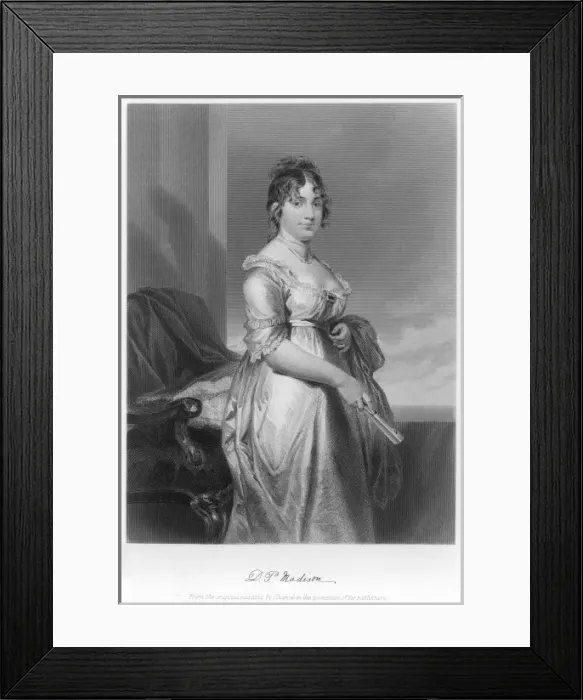 Framed Print : Dorothy Madison Framed Print : Dorothy Madison