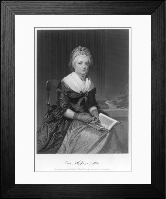 Framed Print : Martha Washington Framed Print : Martha Washington