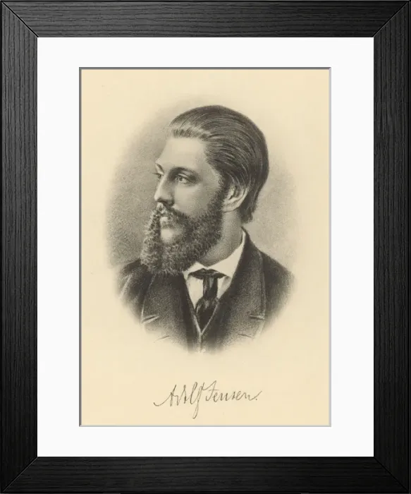 Framed Print : Adolf Jensen Framed Print : Adolf Jensen