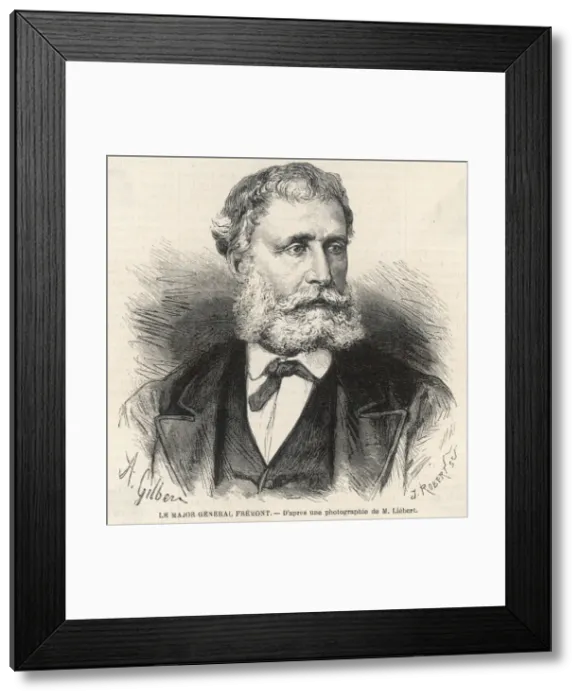 Framed Print : John Charles Fremont Framed Print : John Charles Fremont