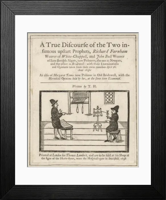 Framed Print : Dissenting Weavers Framed Print : Dissenting Weavers