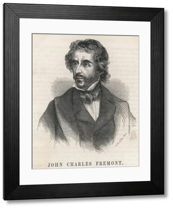 Framed Print : John Charles Fremont Framed Print : John Charles Fremont