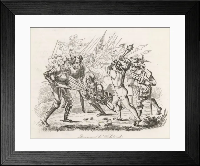 Framed Print : Arnold Winkelried Framed Print : Arnold Winkelried