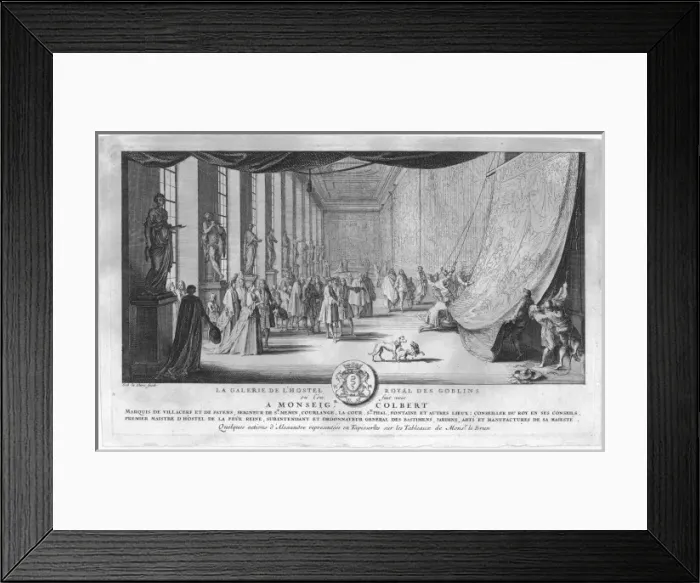Framed Print : Gobelin Tapestries Framed Print : Gobelin Tapestries