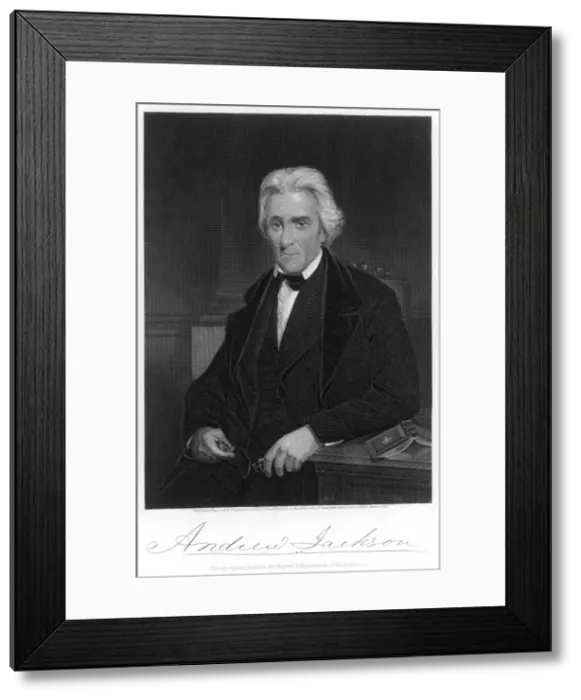 Framed Print : Andrew Jackson Framed Print : Andrew Jackson