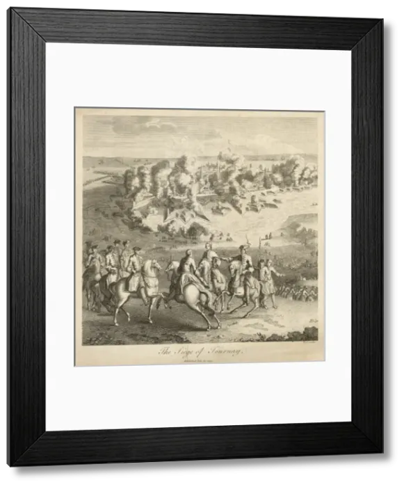 Framed Print : Siege of Tournai Framed Print : Siege of Tournai