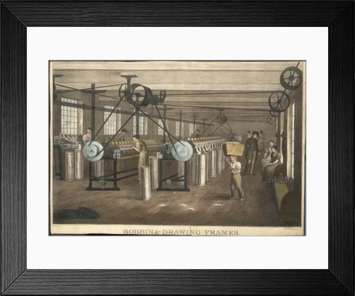 Framed Print : Cotton Processing Framed Print : Cotton Processing