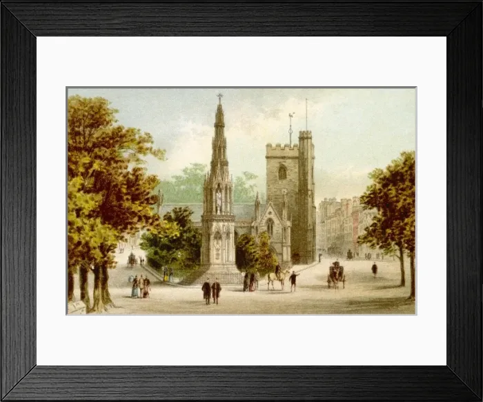 Framed Print : Oxford / Martyrs Memorial Framed Print : Oxford / Martyrs Memorial