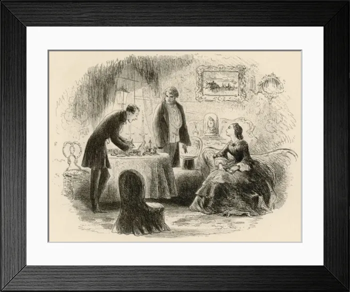 Framed Print : Little Dorrit  /  Mr Merdle