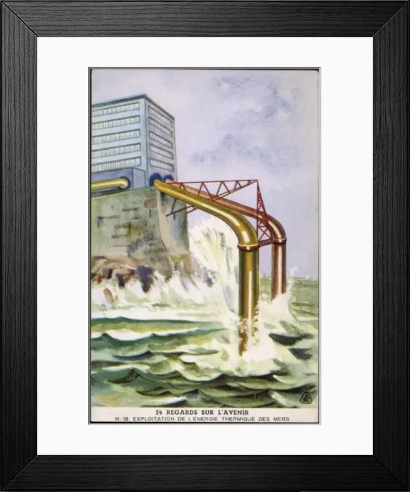 Framed Print : Power from the Seas Framed Print : Power from the Seas
