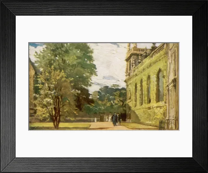 Framed Print : Oxford / Trinity College Framed Print : Oxford / Trinity College