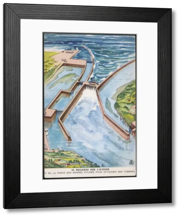 Framed Print : Power from the Tides Framed Print : Power from the Tides