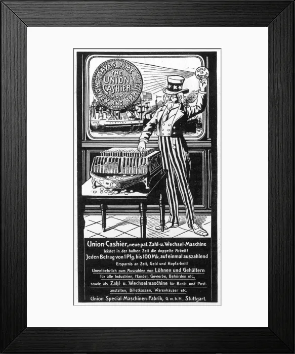 Framed Print : American Cash Register Framed Print : American Cash Register