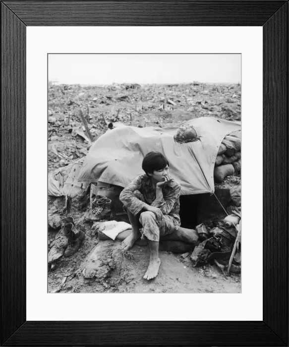 Framed Print : Vietnamese Soldier Framed Print : Vietnamese Soldier