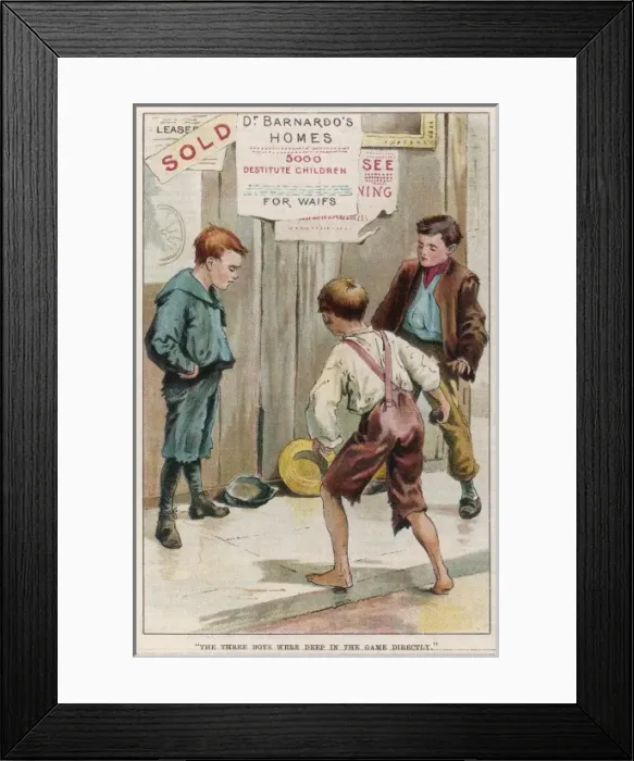 Framed Print : Game / Egg in the Cap 19C Framed Print : Game / Egg in the Cap 19C