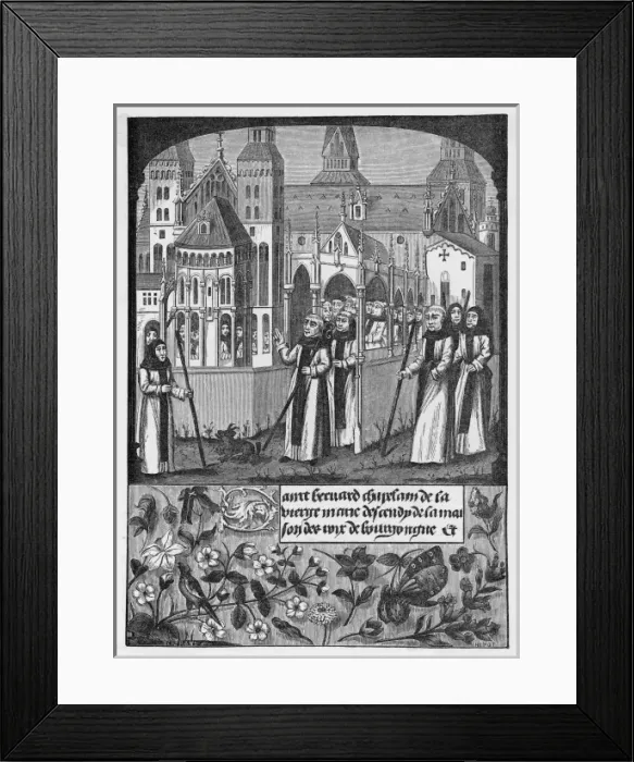Framed Print : St Bernard of Clairvaux