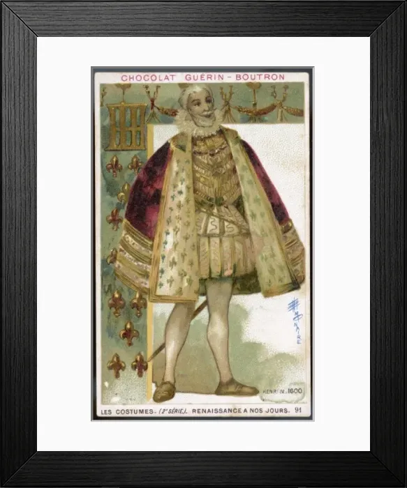 Framed Print : Henri Iv / Guerin-Boutron Framed Print : Henri Iv / Guerin-Boutron