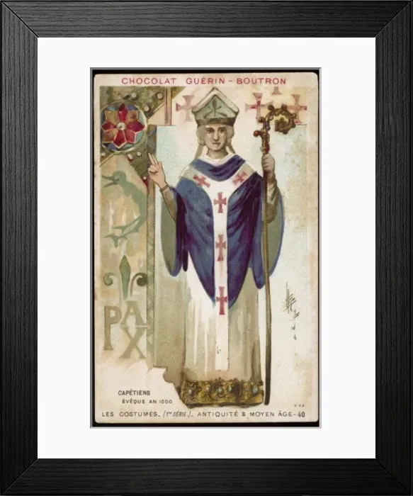 Framed Print : Costume / Men / Capetian Bis Framed Print : Costume / Men / Capetian Bis