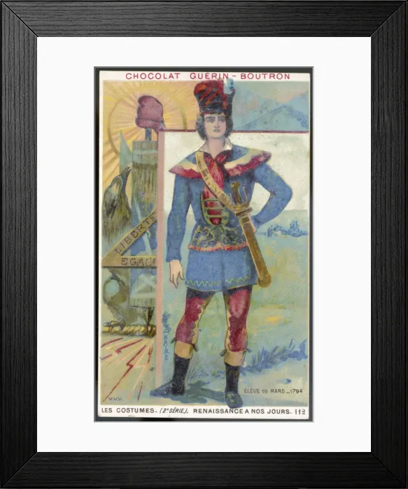 Framed Print : Costume / French / 1794 Framed Print : Costume / French / 1794