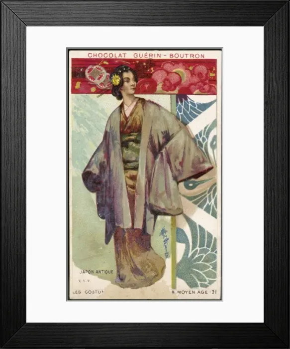Framed Print : Costume / Women / Japanese Framed Print : Costume / Women / Japanese