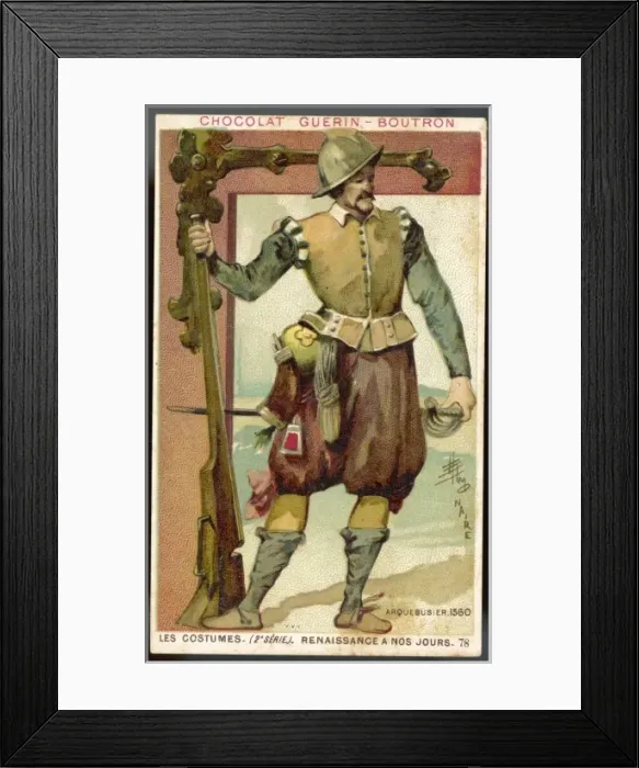 Framed Print : Military / Dress / 16th Cent Framed Print : Military / Dress / 16th Cent