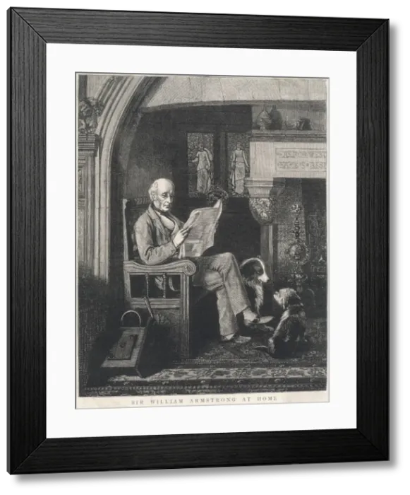 Framed Print : Wm Armstrong / Fireplace Framed Print : Wm Armstrong / Fireplace