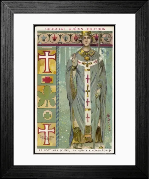 Framed Print : Costume / Men / Frenchbishop Framed Print : Costume / Men / Frenchbishop