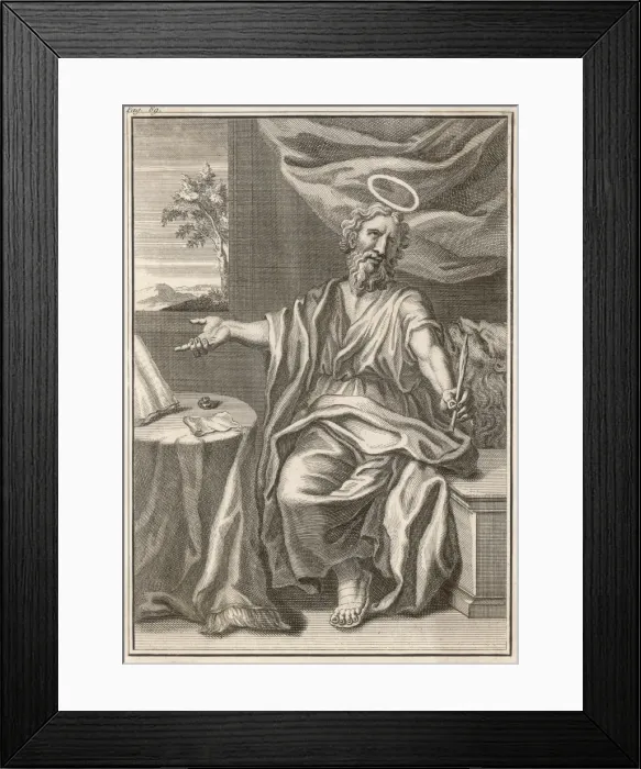 Framed Print : St Mark / Evangelist / Anon Framed Print : St Mark / Evangelist / Anon