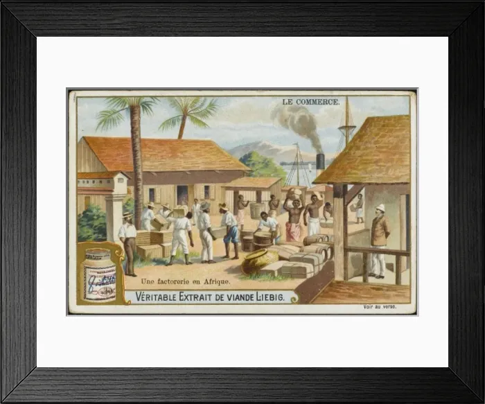 Framed Print : Trade, Africa Framed Print : Trade, Africa
