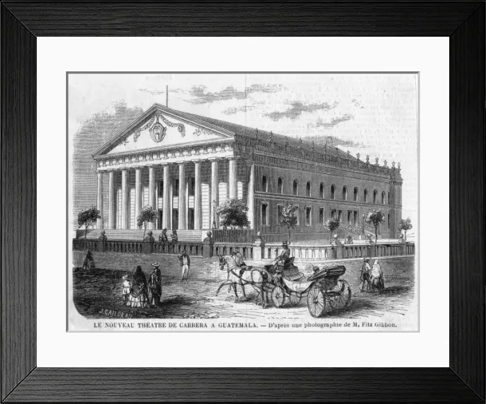 Framed Print : Guatemala Carrera Framed Print : Guatemala Carrera