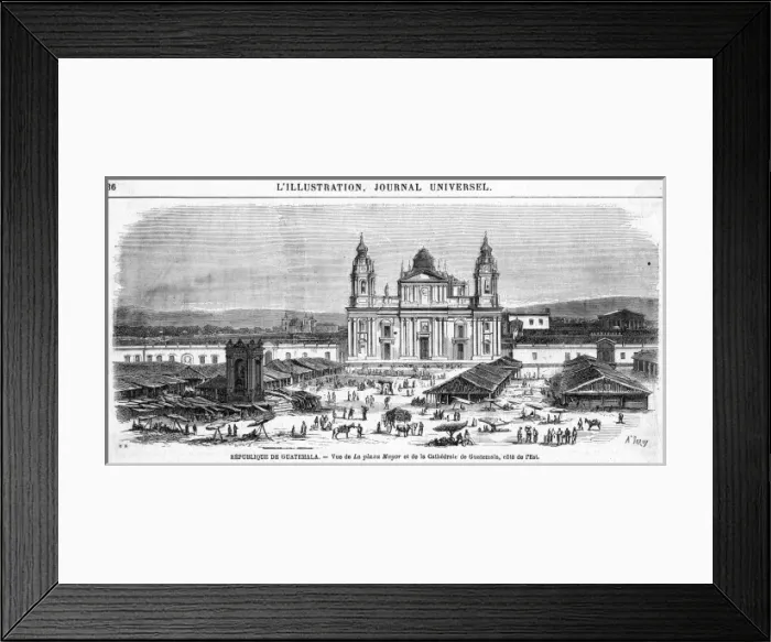 Framed Print : Guatemala City Framed Print : Guatemala City