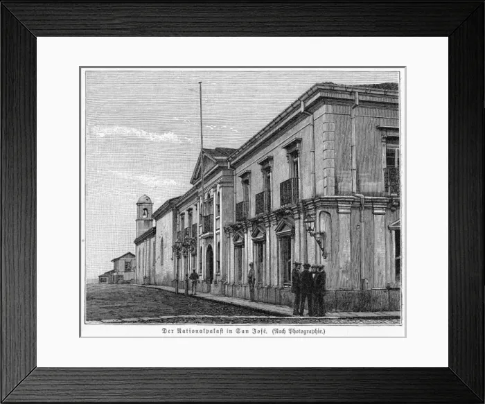 Framed Print : Costa Rica San Jose Framed Print : Costa Rica San Jose