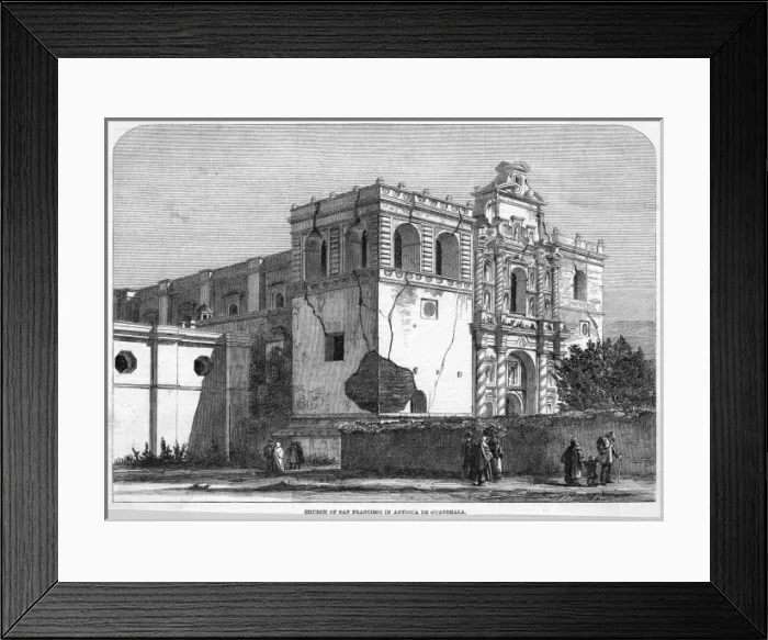 Framed Print : Guatemala Antigua Framed Print : Guatemala Antigua