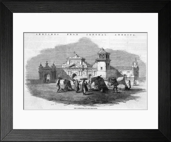 Framed Print : El Salvador San Salvador Framed Print : El Salvador San Salvador