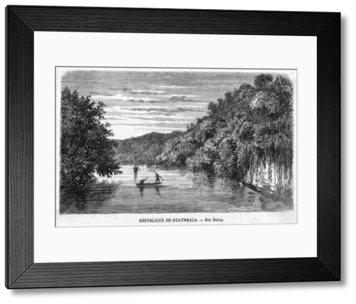 Framed Print : Guatemala Rio Dulce Framed Print : Guatemala Rio Dulce