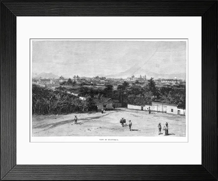 Framed Print : Guatemala City Framed Print : Guatemala City