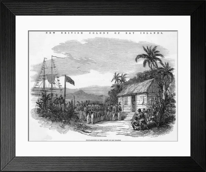 Framed Print : Honduras Bay Islands Framed Print : Honduras Bay Islands
