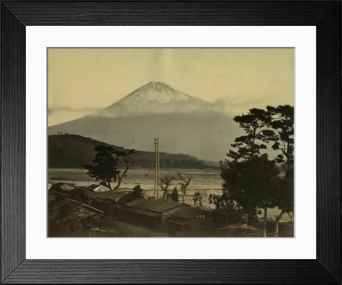 Framed Print : Mount Fujiyama in Japan Framed Print : Mount Fujiyama in Japan