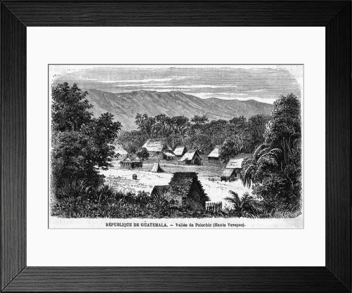 Framed Print : Guatemala Polochic Framed Print : Guatemala Polochic